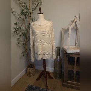 Elegant Cream Sweater